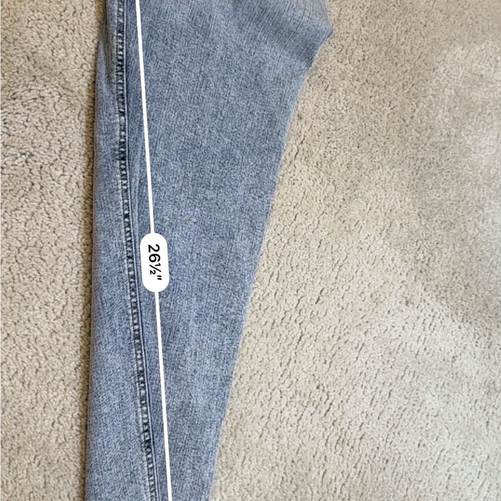 Rag & Bone Jane Super High Rise Ankle Cigarette Jeans Size 33 Dakota Wash EUC - Picture 12 of 14